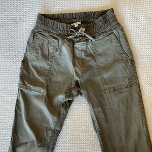 James Perse Olive Green Jogger Pants Size 1